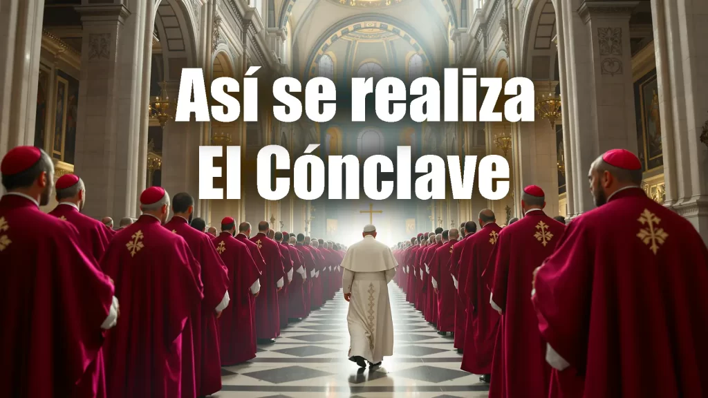 Así se realiza el Conclave